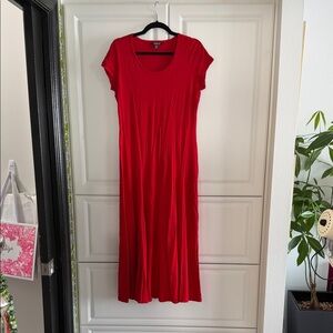 Ralph Lauren Vibrant Red Maxi Dress